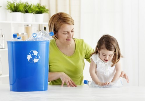 Eco-friendly disposal during Acton garage clearance